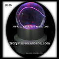 Boule de cristal gravée au laser K9 avec base LED coloré